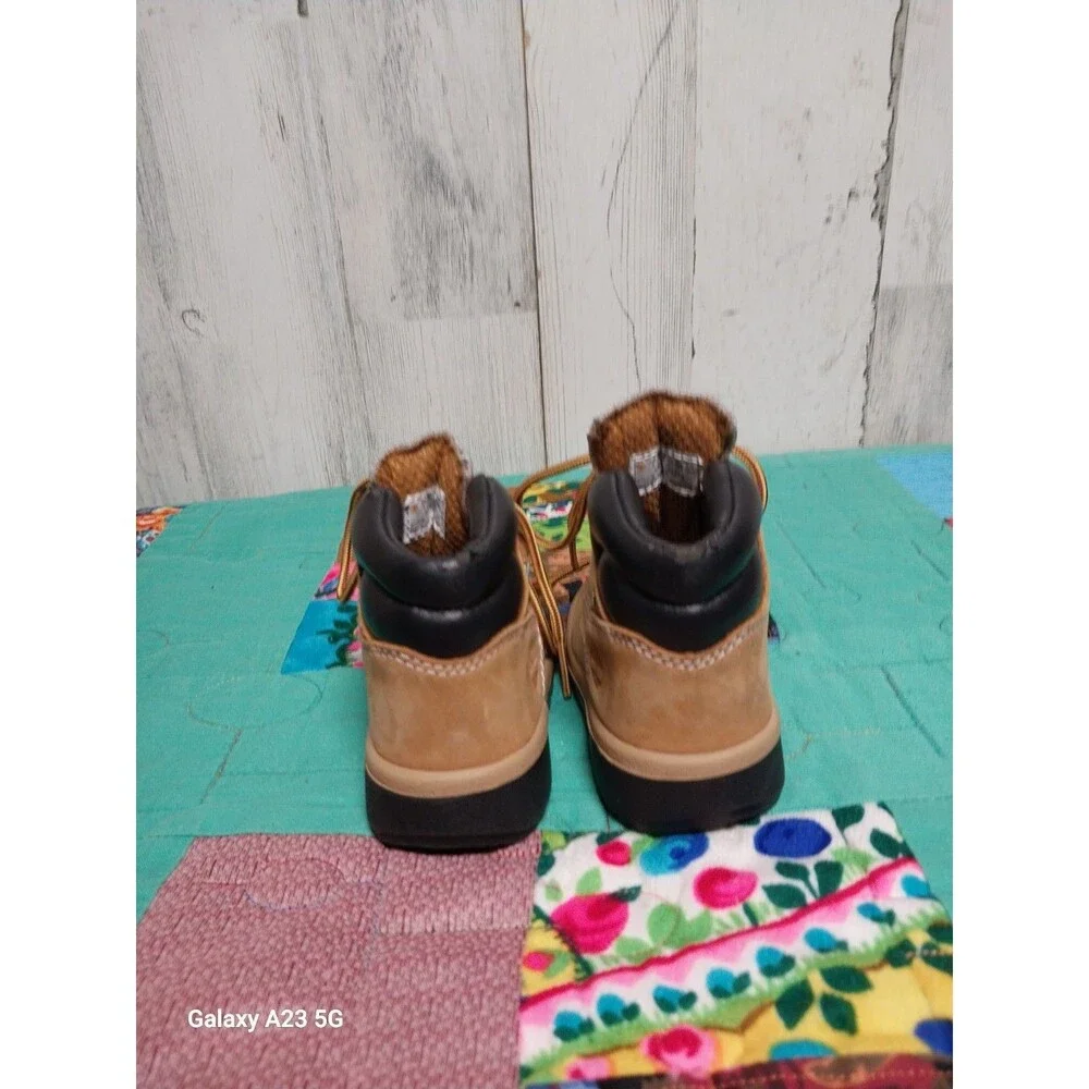 Timberland Toddlers Wheat Brown Field Boots 15845 Size 5